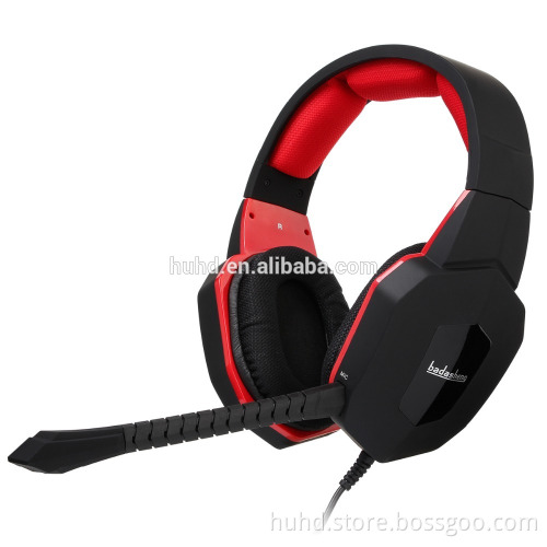 Detachable controller high quality rubber painted video gaming microphone headphone for Tablet PS4 PS3 PC Xbox one Xbox 360